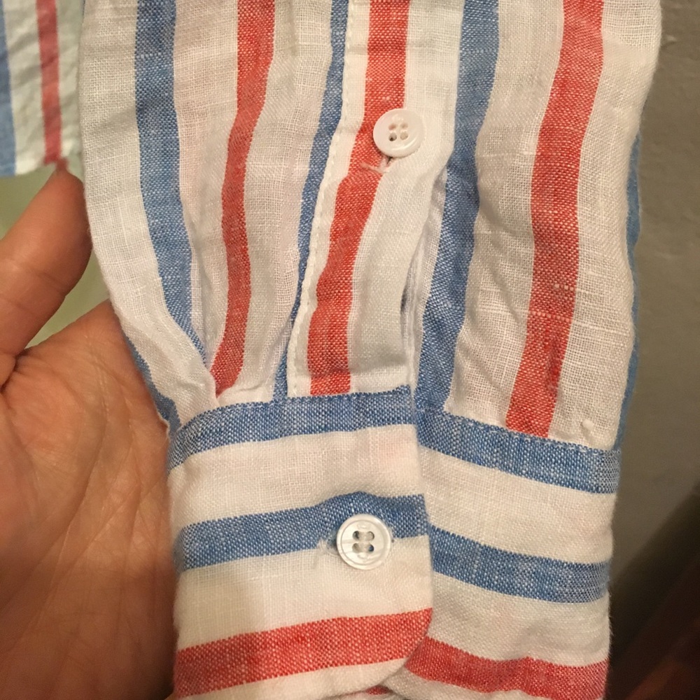 Oversized Linen Button Down - Picture 7 of 7